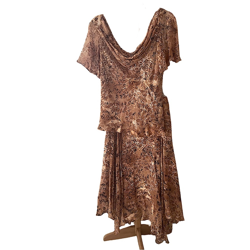 Vintage 2 piece Victor Costa evening dress